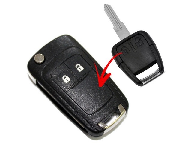 Carcaça Canivete P/ Adaptação C/2 Pontos Gm