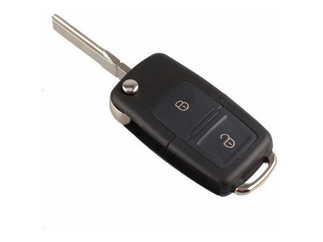 Carcaça Chave Canivete C/2 Pontos Vw Gol Gv/Polo/Fox