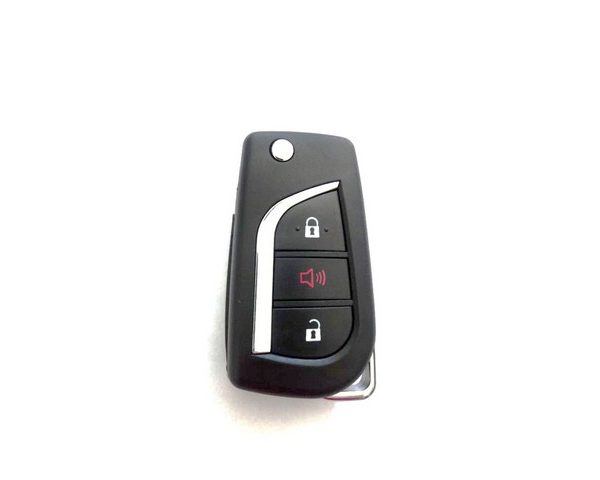 Carcaça Chave Canivete C/3 Pontos Toyota Hyllux