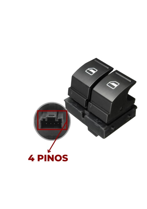 Interruptor Vidro Elétrico Amarok Jetta Duplo