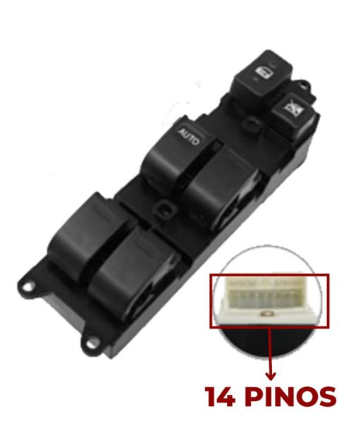 Interruptor Vidro Eletrico Corolla 1998 a 2002 Hilux Sw4 1998 à 2004