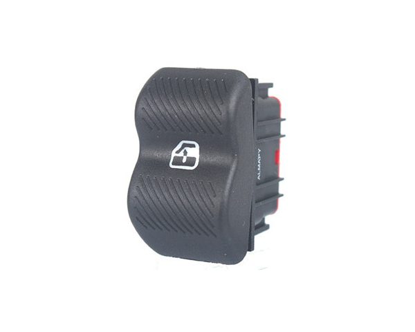 Interruptor Vidro Elétrico Gol Pti Saveiro GII Simples Painel Vermelho