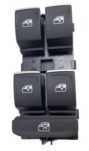 Interruptor Vidro Eletrico Golf 2014 a 2019 Polo Novo Virtus Quadruplo