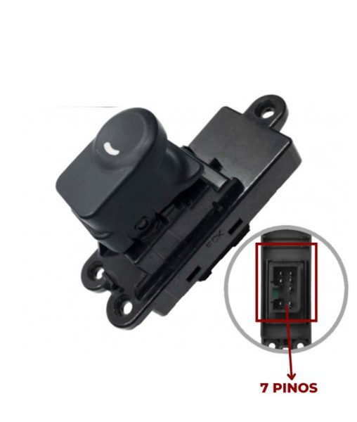 Interruptor Vidro Eletrico I30 Traseiro Simples 10 a 12