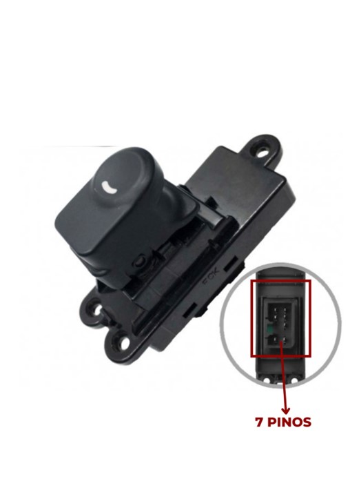 Interruptor Vidro Eletrico I30 Traseiro Simples 10 a 12