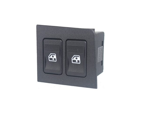 Interruptor Vidro Elétrico Uno Duplo Antigo Led Vermelho