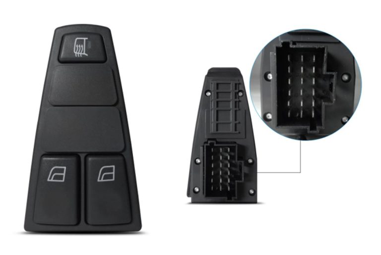 Interruptor Vidro Eletrico Volvo Fh Nh Desembaçador Duplo