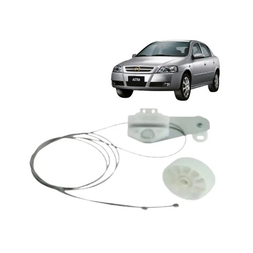 Kit Reparo Vidro Elétrico Astra Traseiro Completo L/D