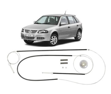 Kit Reparo Vidro Elétrico Gol Giv 4 Pt Dt (Conduíte Menor)