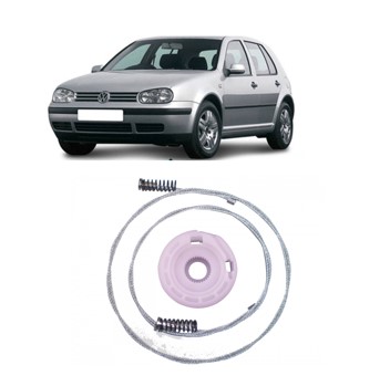 Kit Reparo Vidro Elétrico Golf Ii Traseiro