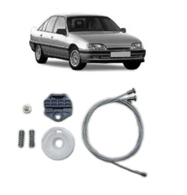 Kit Reparo Vidro Elétrico Omega Traseiro