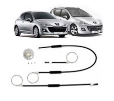 Kit Reparo Vidro Elétrico Peugeot 207 4 Portas Dianteiro