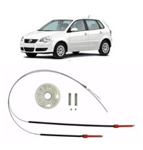 Kit Reparo Vidro Elétrico Polo Novo Traseiro