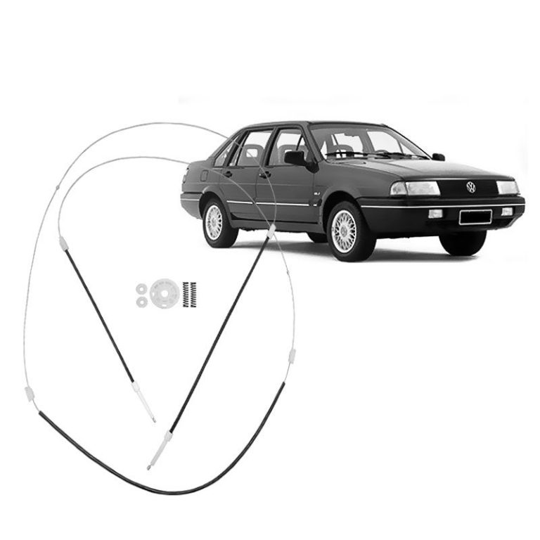 Kit Reparo Vidro Elétrico Santana Giii Dt(Motor Bosch)