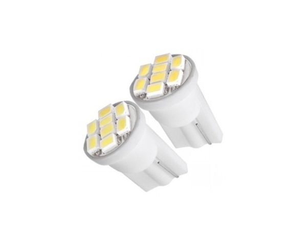 Lâmpada Led Meia Luz Esmagada 8 Led 1 Par