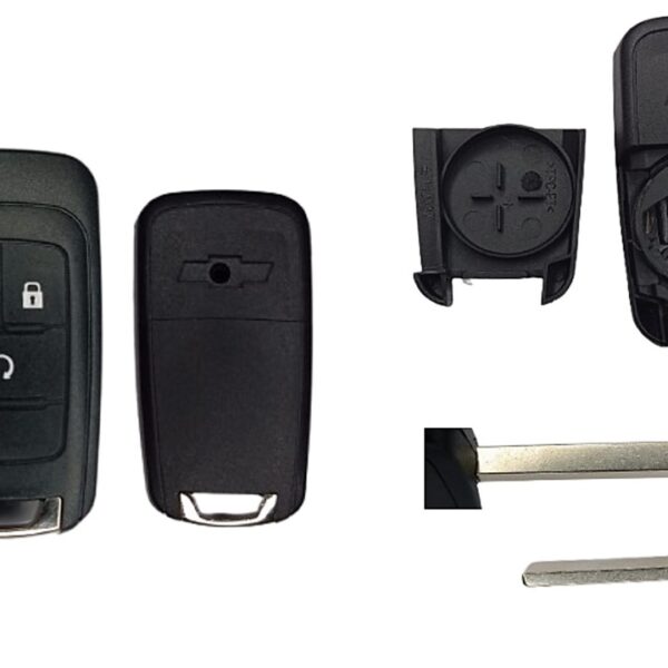 CARCAÇA CANIVETE GM CHAVE S.10 2012... 3 PONTO